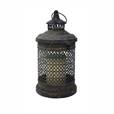 ORNATE BLUE LANTERN